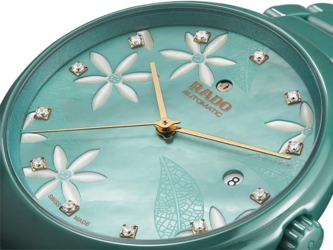 Rado Rado True Great Gardens of the World R27114902, true швейцария женские часы на браслете высокотехнологичная плазменная керамика боковой вид