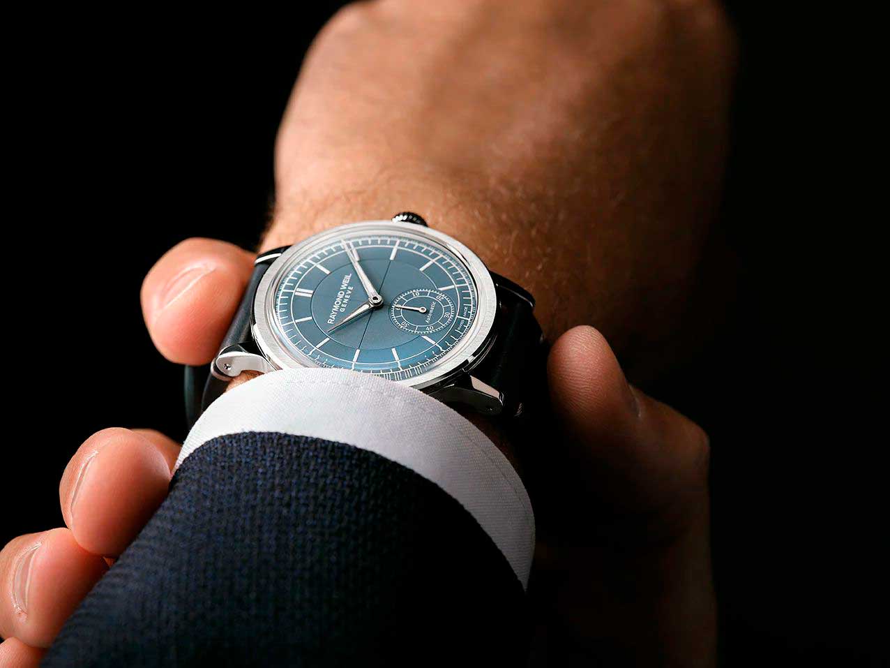 Оригинальные часы Raymond Weil Raymond Weil Millesime 2930-STC-50011 механические калибр механизма rw4251 общий вид