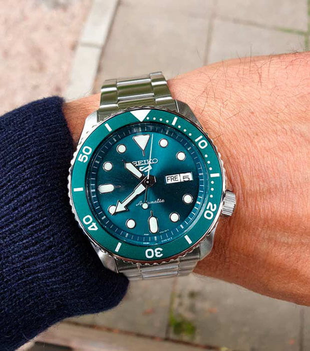Seiko Seiko 5 Sports SRPD61K1 япония наручные мужские часы заводная головка с логотипом Seiko