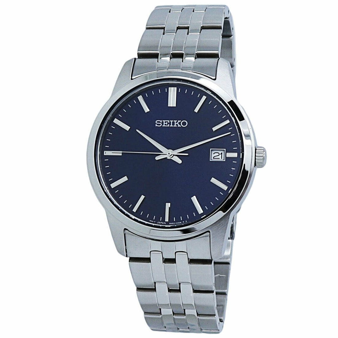 Seiko Seiko Conceptual Series Dress SUR399P1  - задняя крышка металл сталь корпуса, япония часы