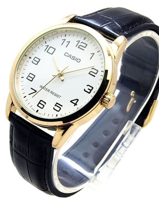 Casio Casio Collection MTP-V001GL-7BUDF (MTP-V001GL-7B) , наручные мужские часы фото под углом