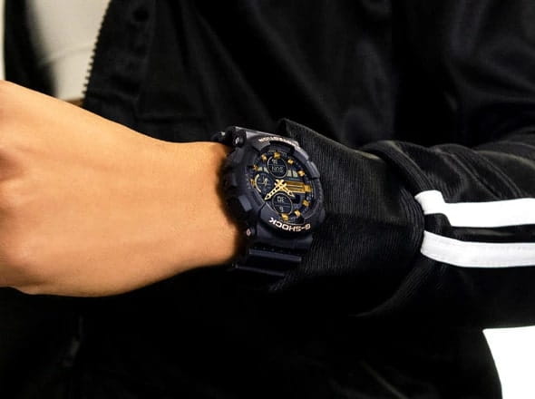 Оригинальные часы Casio Casio G-Shock GMA-S140M-1ADR (GMA-S140M-1A) электронные калибр механизма  общий вид