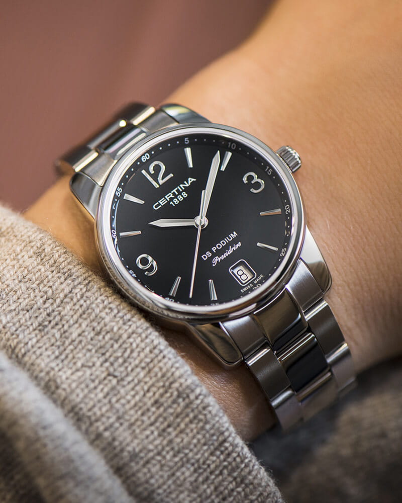 Certina Certina DS Podium Lady 33mm  C034.210.11.057.00 , наручные женские часы фото под углом