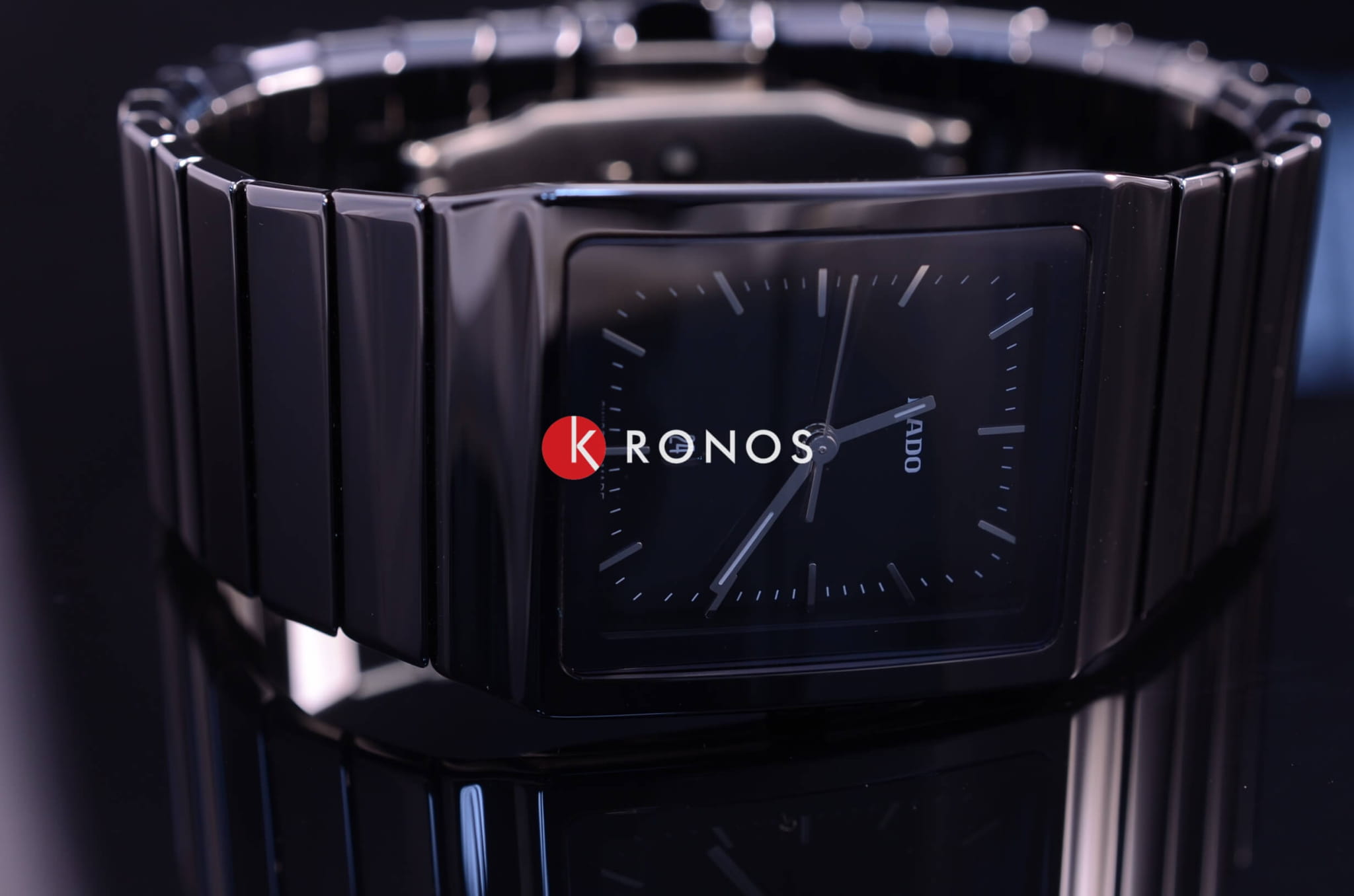 Rado Rado Ceramica R21700172 мужские часы черный циферблат на запястье