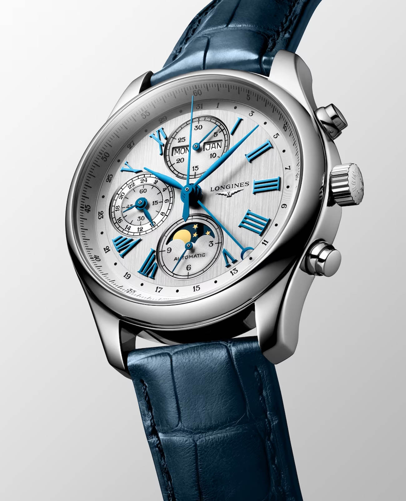 Longines Longines Master Collection L2.773.4.71.2, master collection швейцария мужские часы на браслете кожаный боковой вид