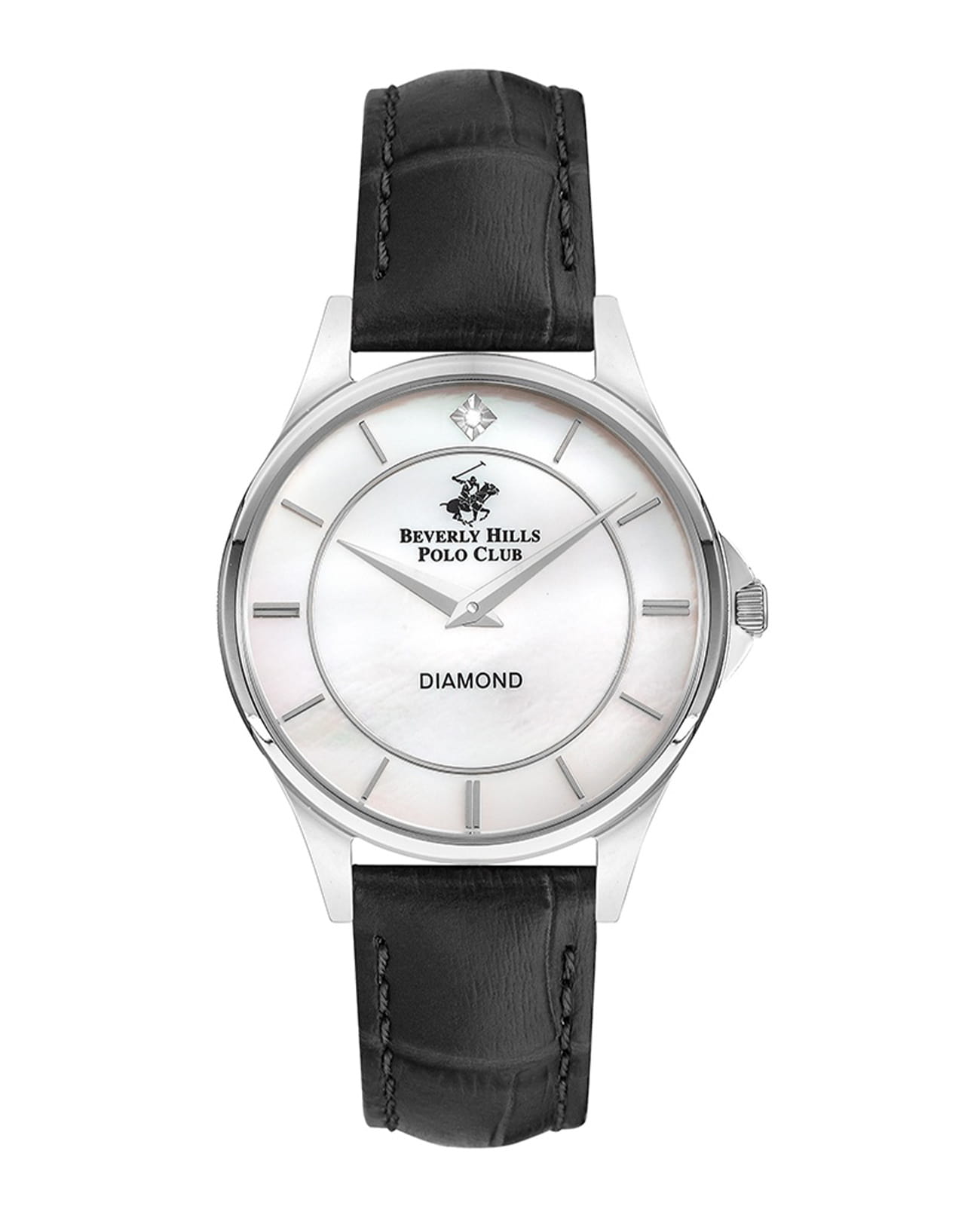 Beverly Hills Polo Club Beverly Hills Polo Club BP3243X.321  BP3243X.321 кварцевые женские часы перламутровый циферблат, браслет кожаный — вид спереди