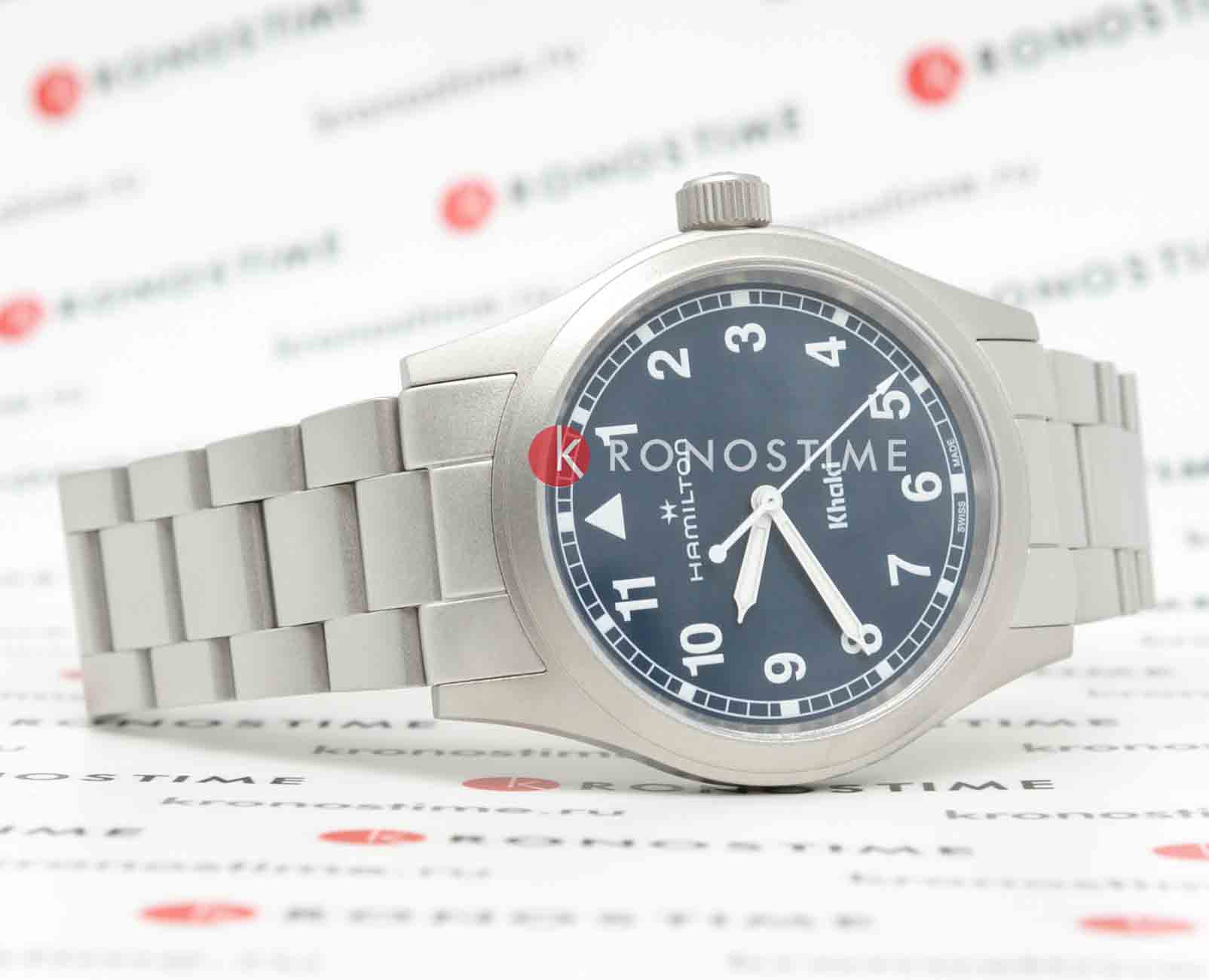 Hamilton Hamilton Khaki Field Quartz 38mm H69401140  — детали корпуса и нержавеющая сталь