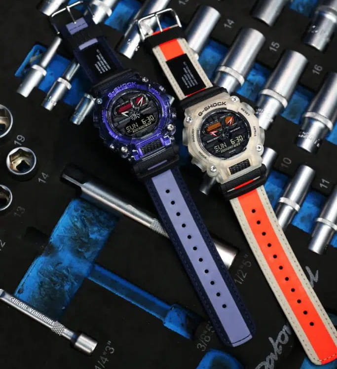 Casio Casio G-Shock GA-900TS-4A мужские часы черный циферблат на запястье