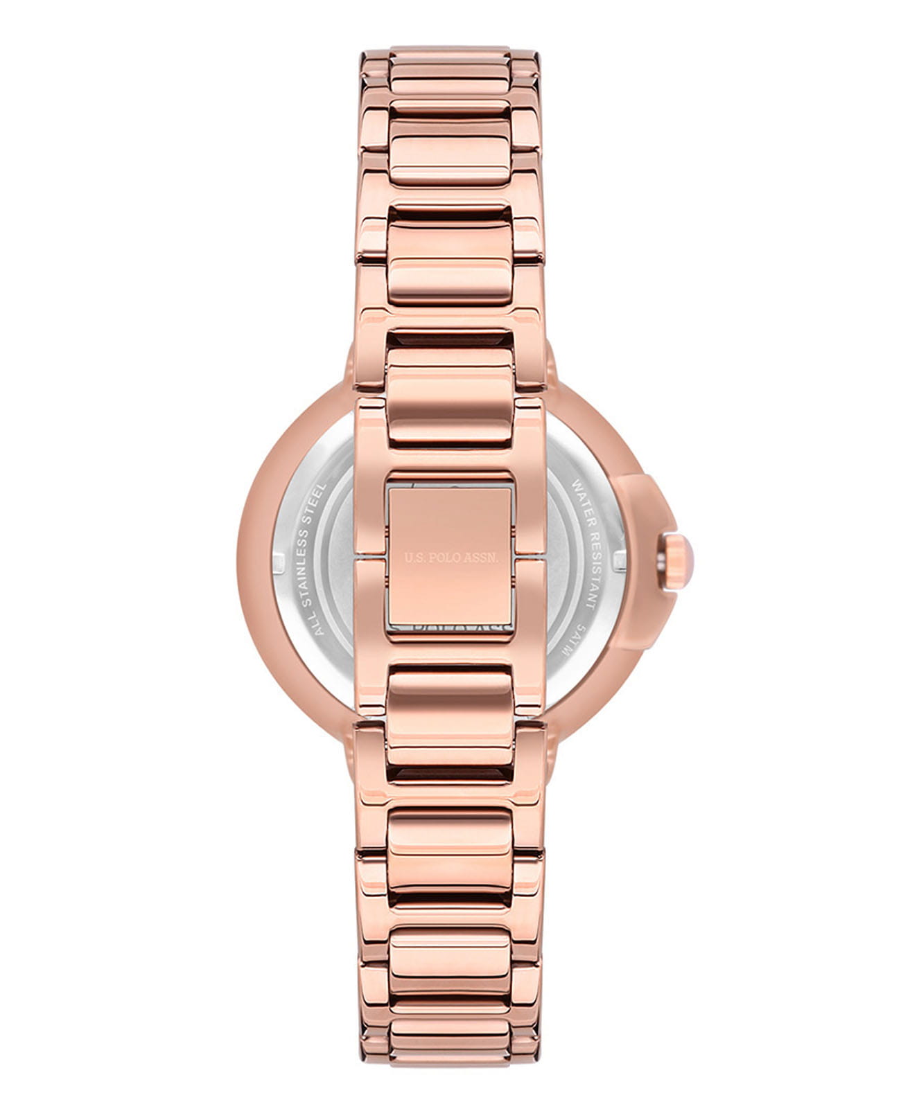 U.S. Polo Assn. U.S. Polo Assn Stile USPA2012-01,  сша женские часы на браслете нержавеющая сталь с ip-покрытием боковой вид