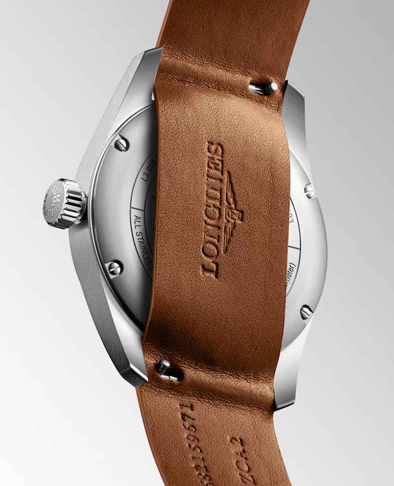 Longines Longines Spirit Prestige Edition L3.810.4.93.9 мужские часы синий циферблат на запястье