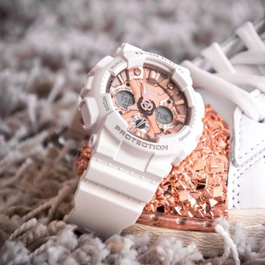 Оригинальные часы Casio Casio G-Shock GMA-S120MF-4ADR (GMA-S120MF-4A) электронные калибр механизма  общий вид