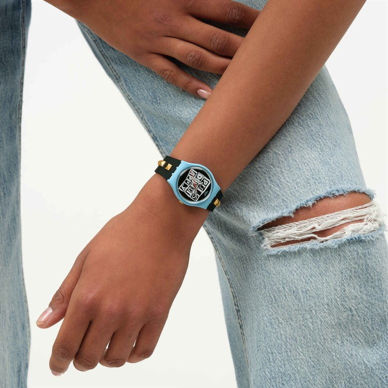 Swatch Swatch Broken Rules SO31L101 , наручные мужские часы фото под углом