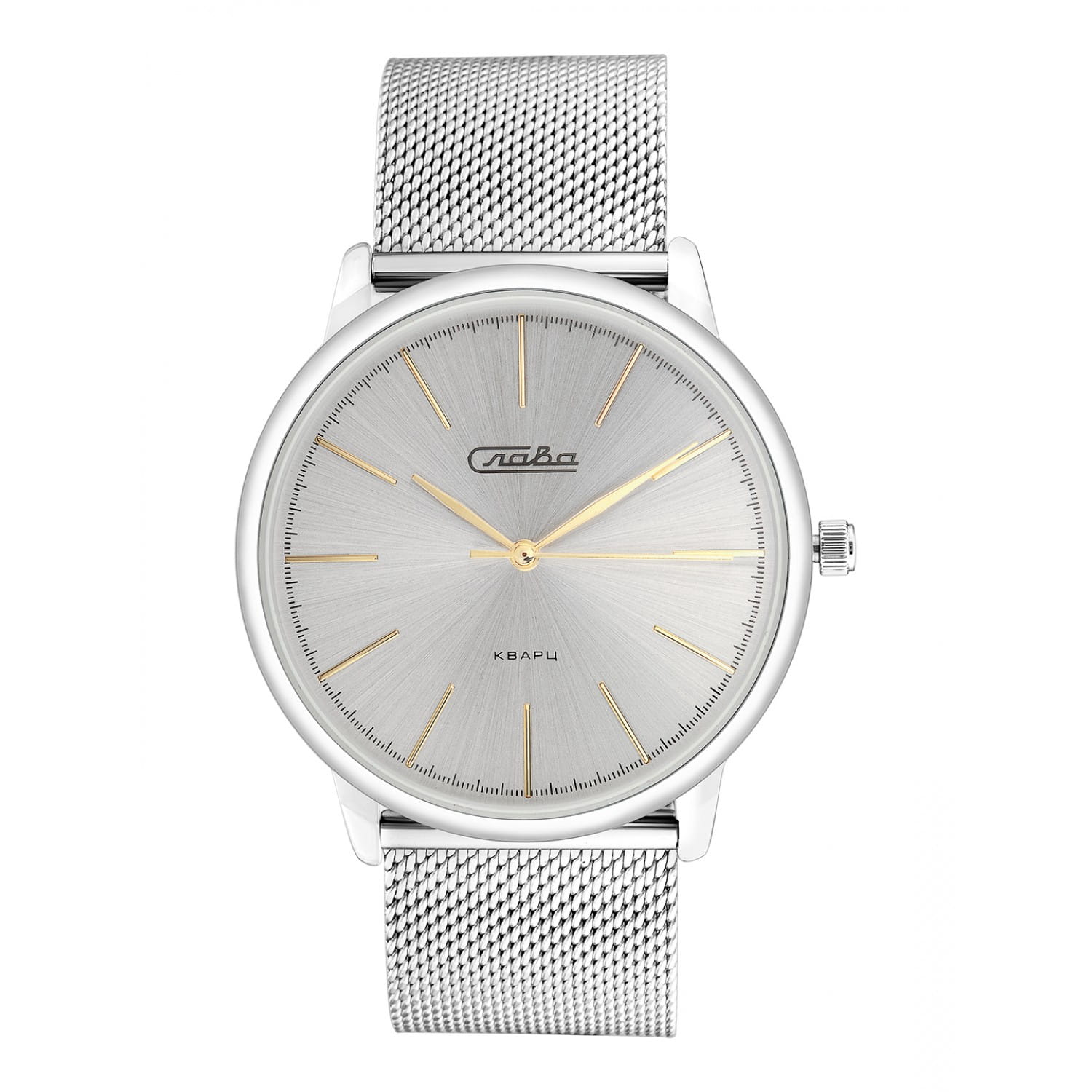 Слава Слава Традиция 1721979/2035-100 кварцевые мужские часы часы крупный план белый циферблата