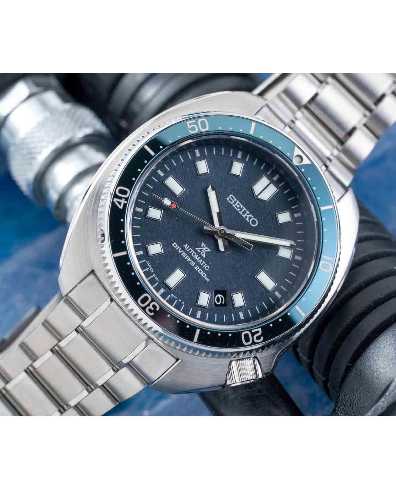 Оригинальные часы Seiko Seiko Prospex SLA049J1 механические калибр механизма  общий вид