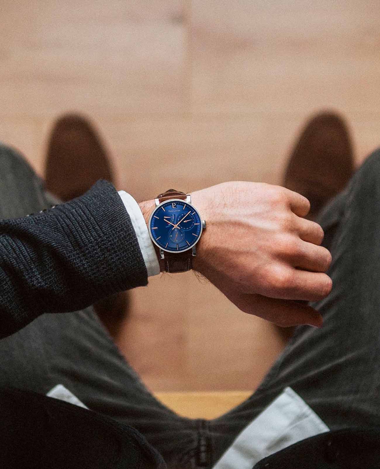 Оригинальные часы Pierre Lannier Pierre Lannier Evidence 327B164 механические калибр механизма  общий вид