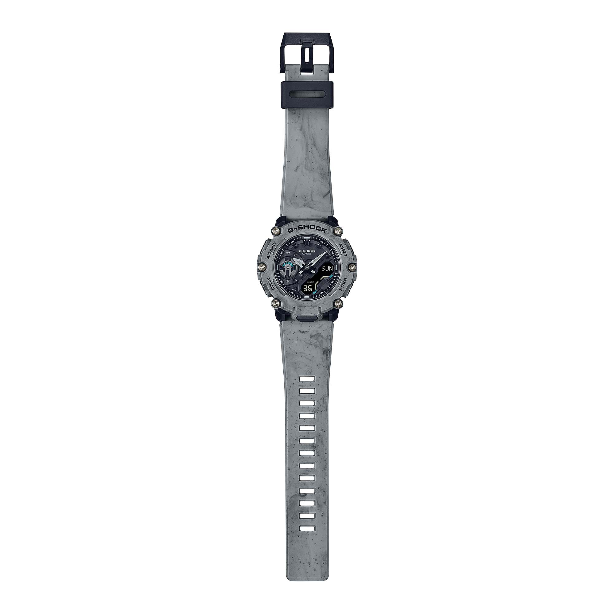 Оригинальные часы Casio Casio G-Shock GA-2200SL-8A электронные калибр механизма  общий вид