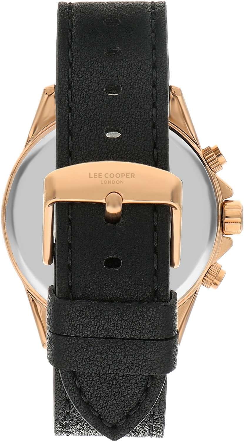 Lee Cooper Lee Cooper LC07530.451,  англия мужские часы на браслете кожаный боковой вид