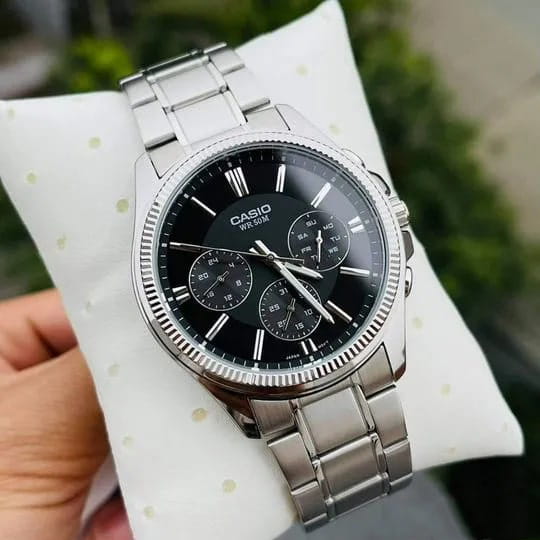 Casio Casio Collection MTP-1375D-1A (MTP-1375D-1A)  — детали корпуса и нержавеющая сталь