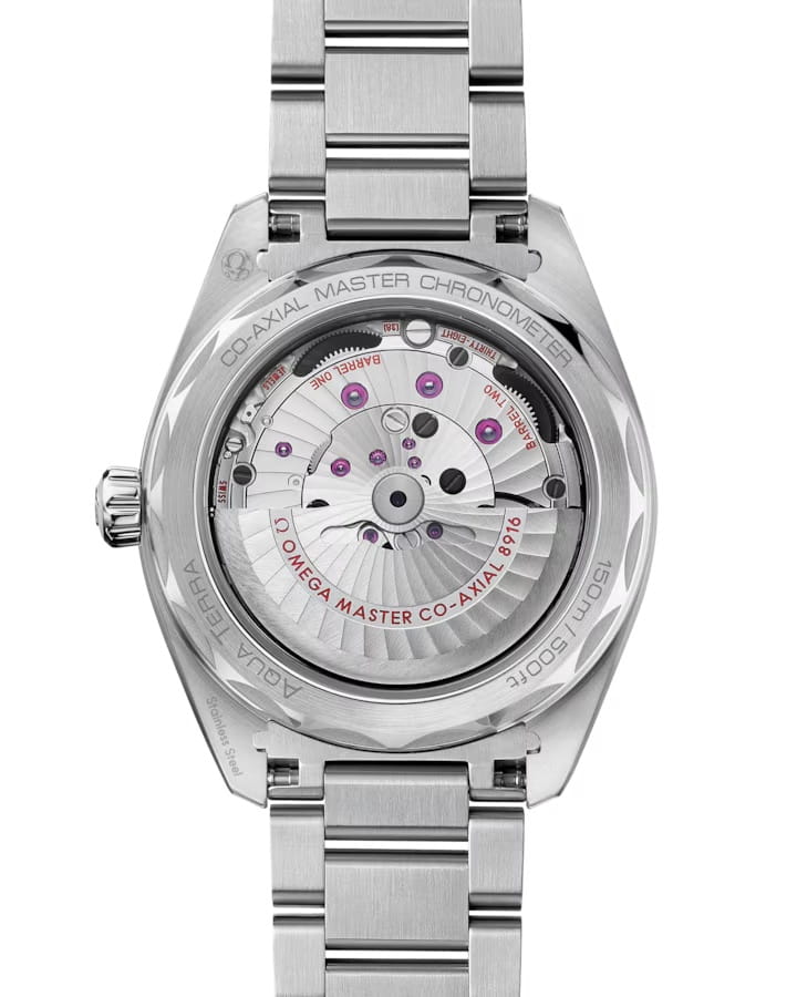 Omega Omega Seamaster Aqua Terra 220.10.41.21.02.002 Aqua Terra, наручные мужские часы фото под углом