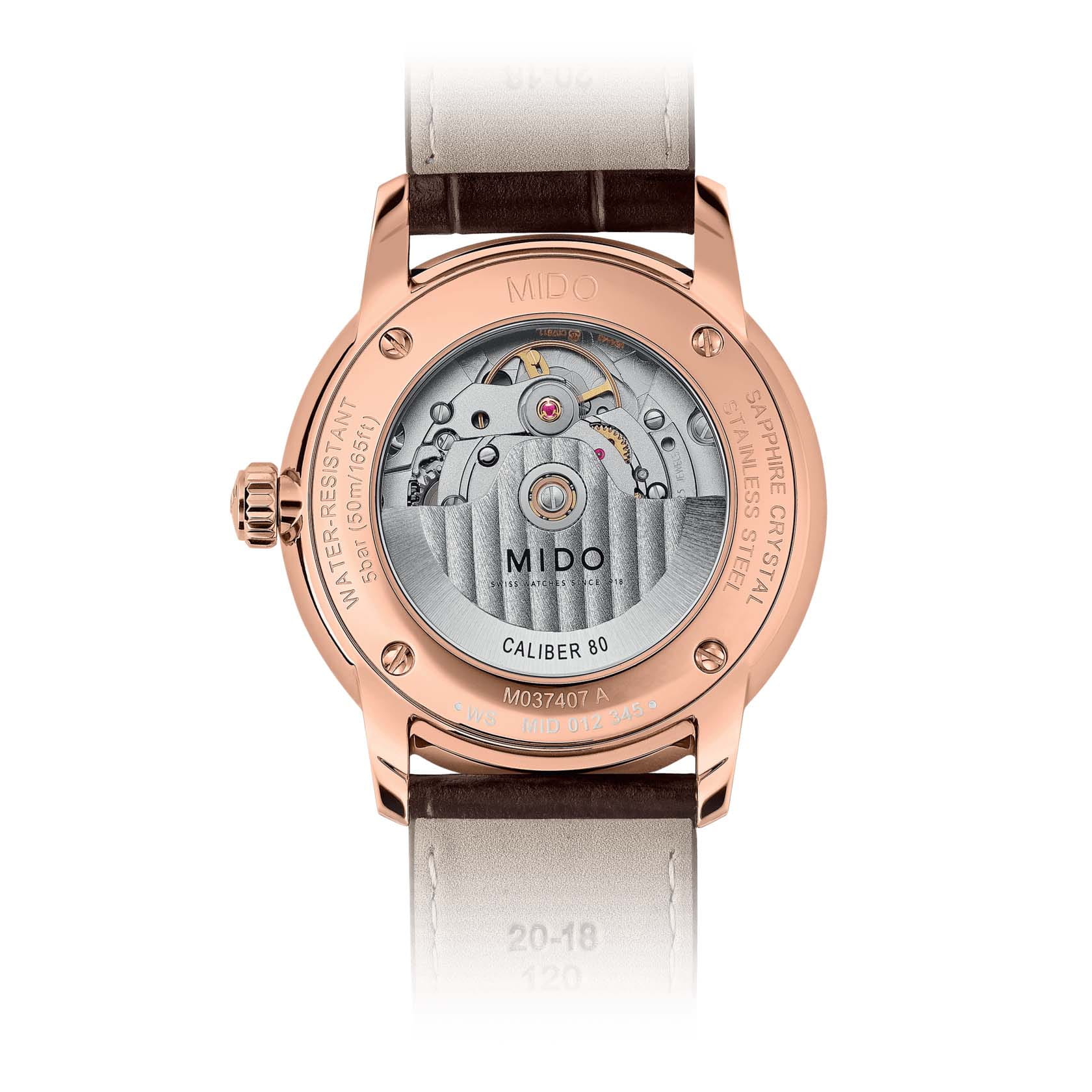 Mido Mido Baroncelli Signature M037.407.36.061.00 , наручные мужские часы фото под углом