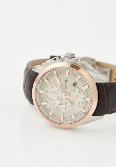Wainer Wainer Classic WA.19400-D мужские часы бежевый циферблат на запястье