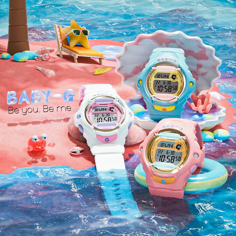 Оригинальные часы Casio Casio Baby-G BG-169PB-2 кварцевые калибр механизма  общий вид