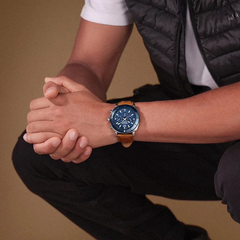 Timberland Timberland TDWGF0074901 мужские часы синий циферблат на запястье