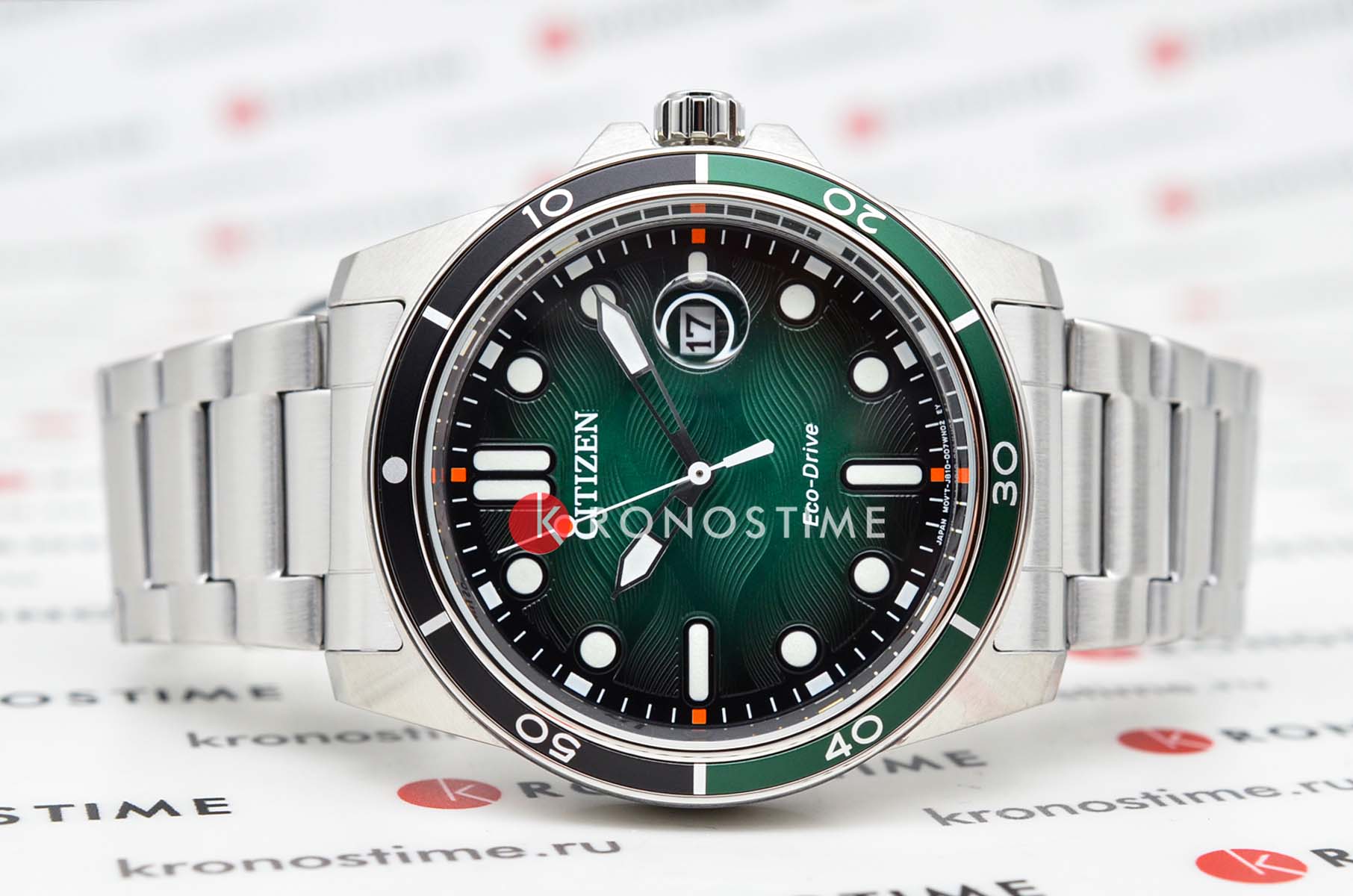 Citizen Citizen Eco-Drive AW1811-82X , наручные мужские часы фото под углом