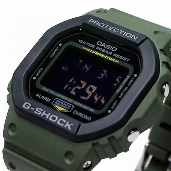 Casio Casio G-Shock DW-5610SU-3DR (DW-5610SU-3E) мужские часы черный циферблат на запястье