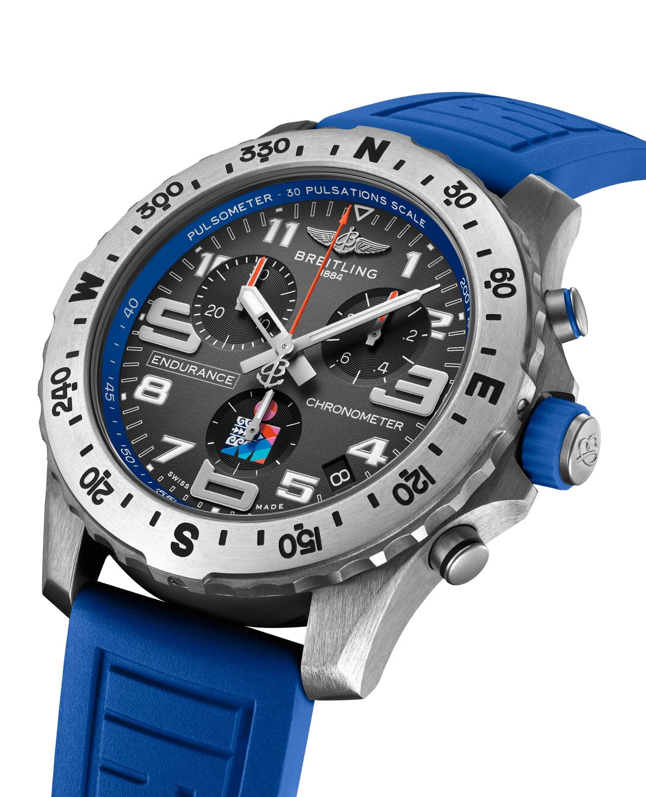 Breitling Breitling Endurance Pro Ironman World Championship E823103A1M1S1 , наручные мужские часы фото под углом