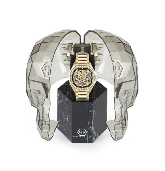 Philipp Plein Philipp Plein Plein Philipp PWRAA0723 мужские часы золотой циферблат на запястье