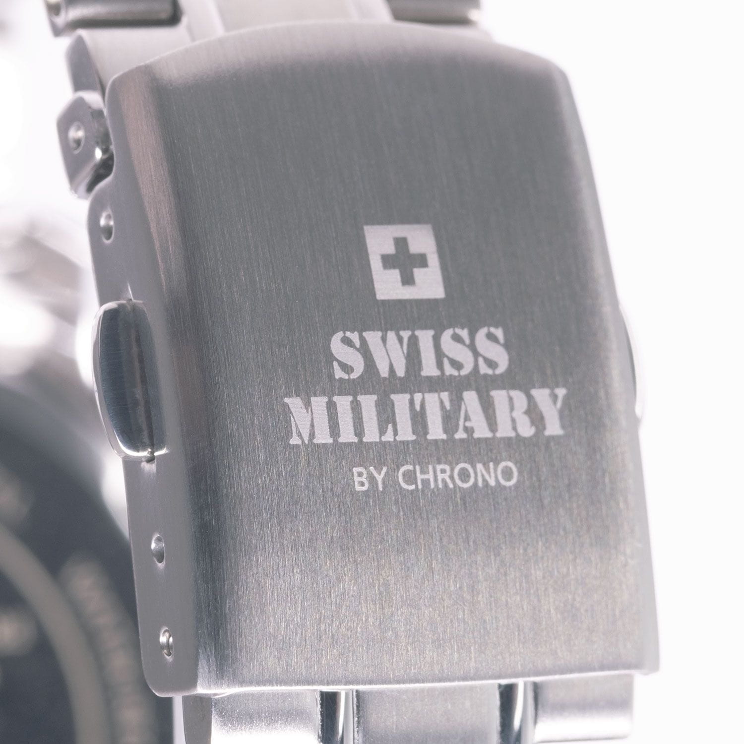 Оригинальные часы Swiss Military by Chrono Swiss Military by Chrono SM30200.03 кварцевые калибр механизма eta f06.411 общий вид