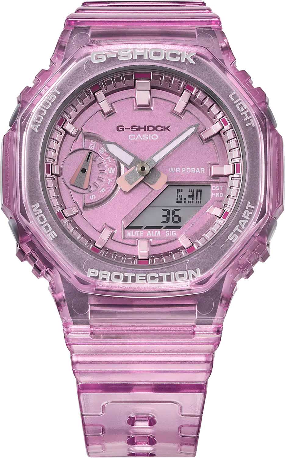Casio Casio G-Shock GMA-S2100SK-4A  — детали корпуса и пластик