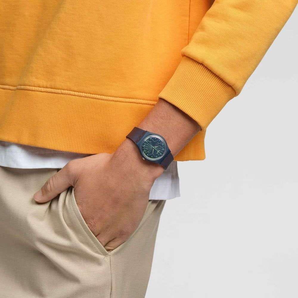 Swatch Swatch Gent Biosourced Standard SO28N117  - задняя крышка пластик корпуса, швейцария часы