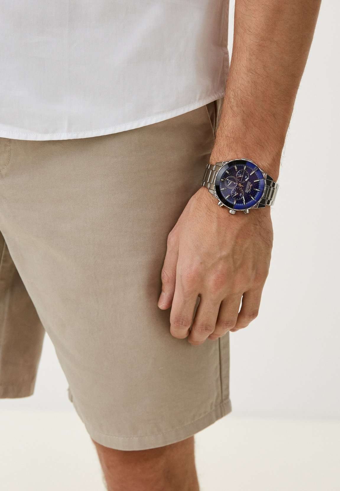 Slazenger Slazenger SL.09.2236.2.06 мужские часы синий циферблат на запястье