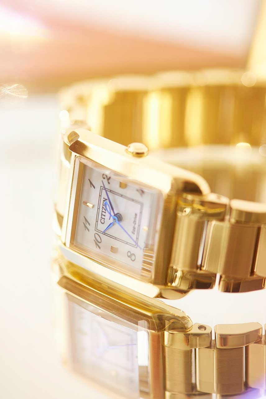 Citizen Citizen Citizen L EW5602-81D кварцевые женские часы часы крупный план перламутровый циферблата