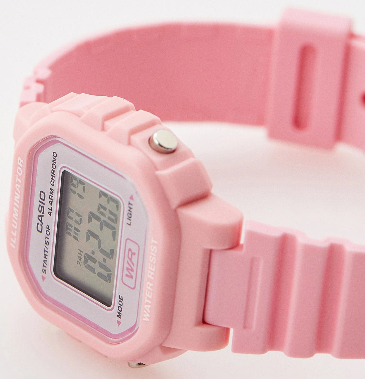 Casio Casio Collection LA-20WH-4A1DF (LA-20WH-4A1) япония наручные женские часы заводная головка с логотипом Casio