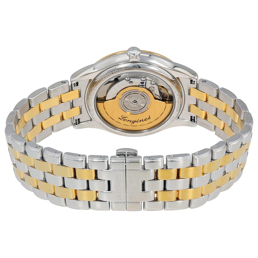 Оригинальные часы Longines Longines Flagship L4.774.3.21.7 механические калибр механизма l619/888 общий вид