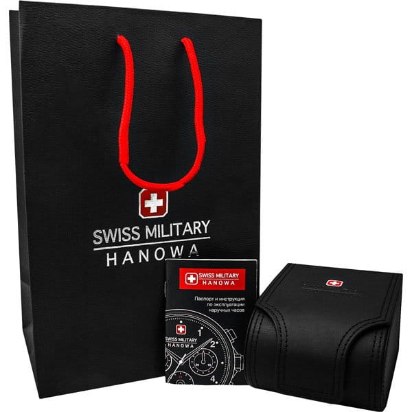 Swiss Military Hanowa Swiss Military Hanowa 06-3308.04.001 , наручные мужские часы фото под углом