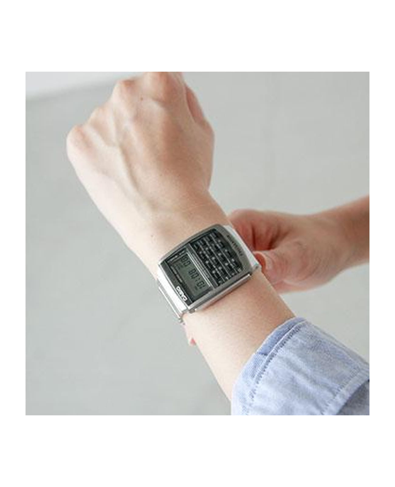 Casio Casio Vintage CA-506-1 , наручные мужские часы фото под углом
