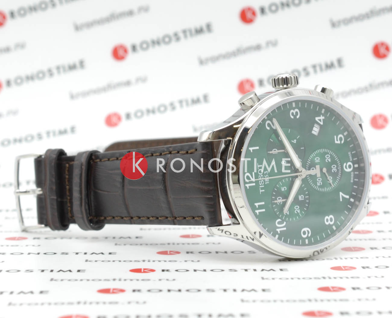 Оригинальные часы Tissot Tissot Chrono XL Classic T116.617.16.092.00 кварцевые калибр механизма eta g10.212 общий вид