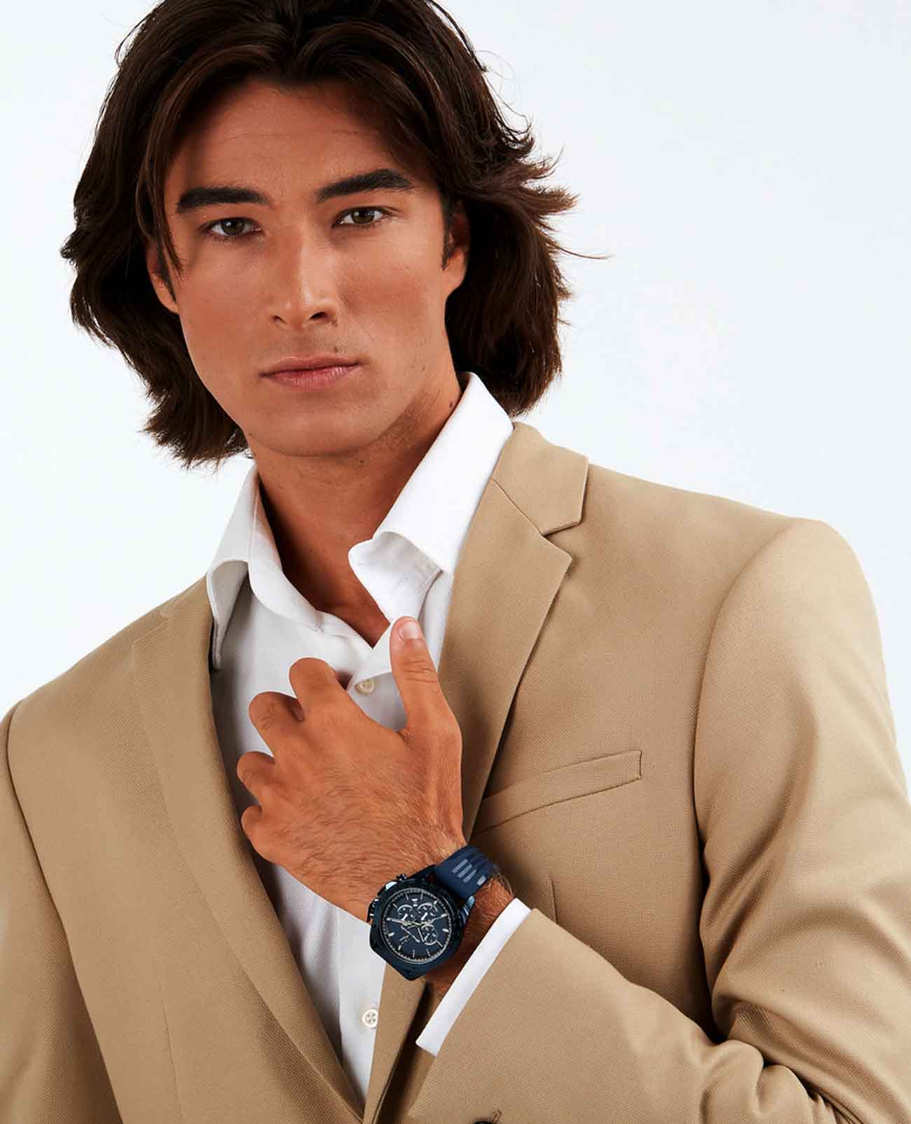 Maserati Maserati Traguardo R8871612042 кварцевые мужские часы часы крупный план синий циферблата