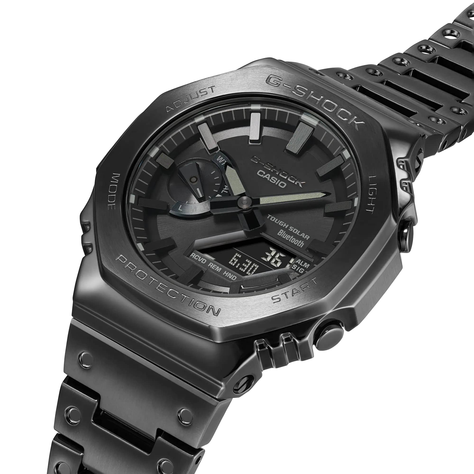 Casio Casio G-Shock GM-B2100BD-1ADR (GM-B2100BD-1A), g-shock япония мужские часы на браслете сталь с ip покрытием боковой вид