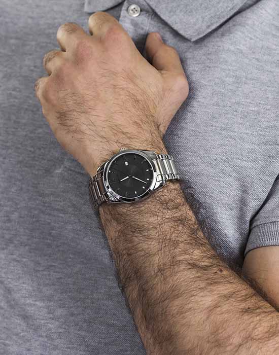 Adriatica Adriatica A8301.5156Q мужские часы серый циферблат на запястье