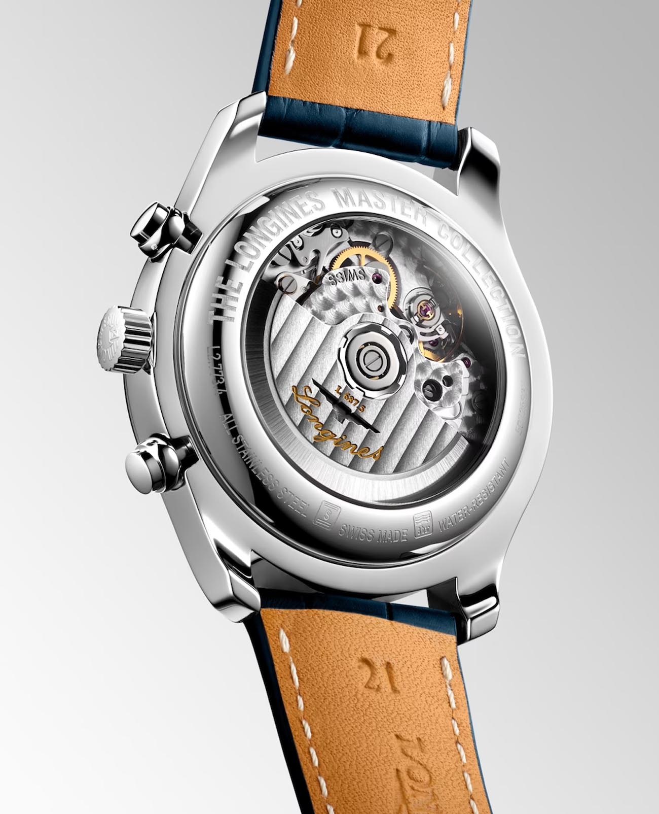 Longines Longines Master Collection L2.773.4.71.2 , наручные мужские часы фото под углом