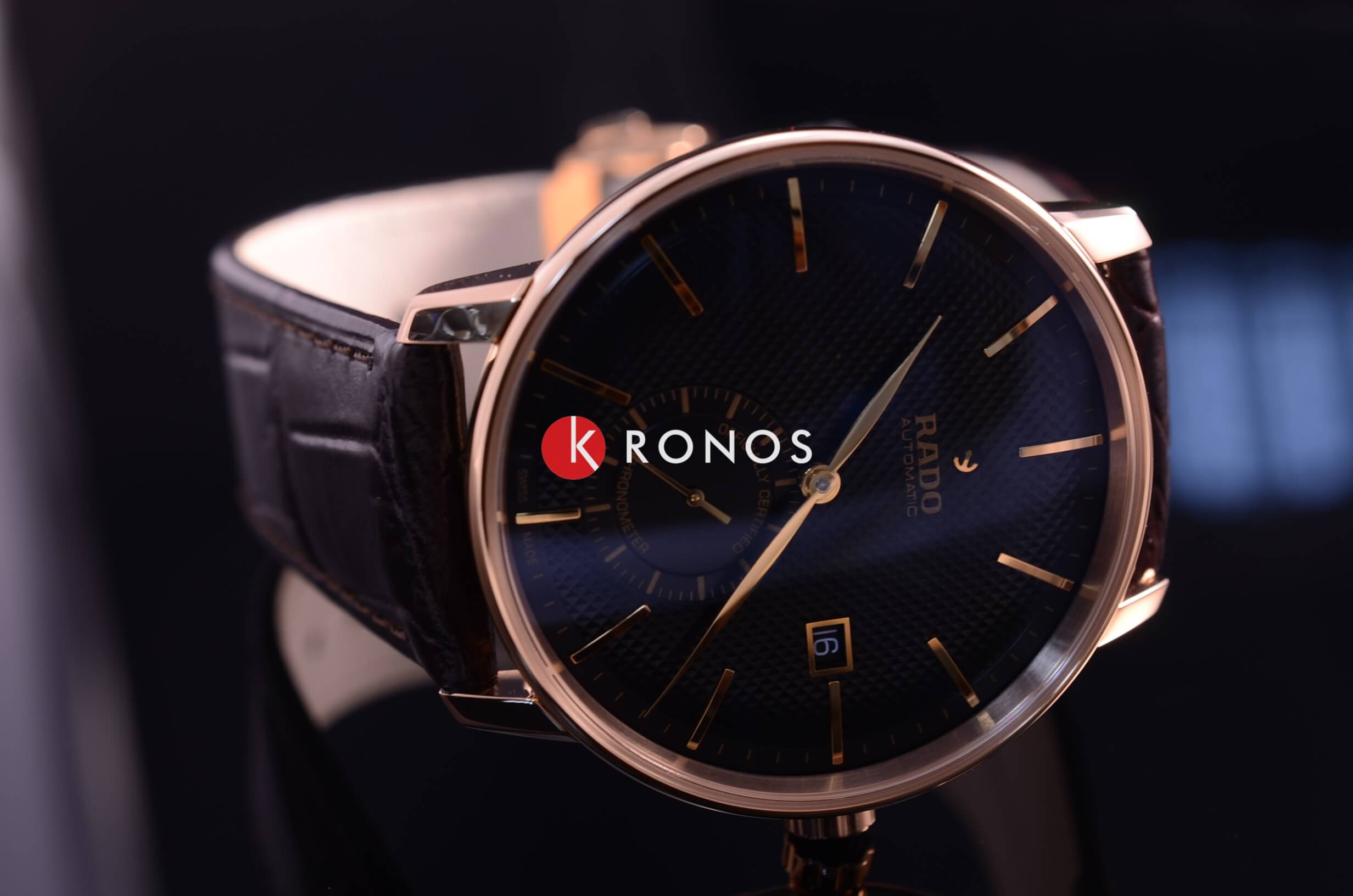 Rado Rado Coupole Classic Automatic COSC R22881165 мужские часы черный циферблат на запястье