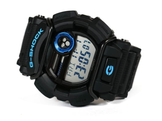 Casio Casio G-Shock GD-400-1B2DR (GD-400-1B2), g-shock япония мужские часы на браслете пластик боковой вид
