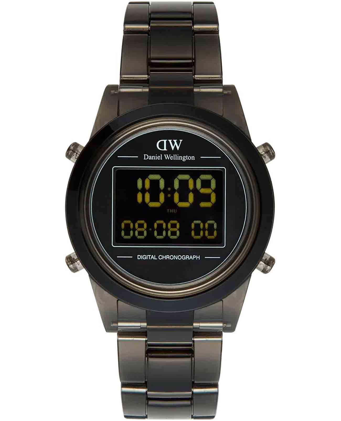 Daniel Wellington Daniel Wellington Retro Digital DW00100759  DW00100759 кварцевые женские часы  циферблат, браслет биоматериал — вид спереди