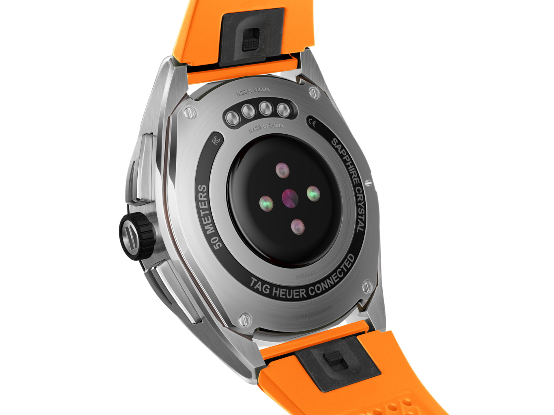 Оригинальные часы TAG Heuer TAG Heuer Connected Calibre E4 SBR8A10.BT6265 электронные калибр механизма  общий вид