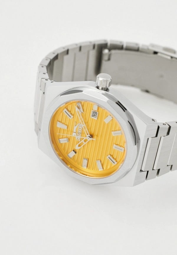 Slazenger Slazenger SL.09.2143.1.06,  англия мужские часы на браслете суперметалл боковой вид